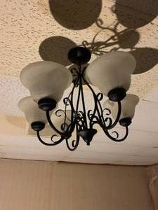 lot 1201 image: Ceiling light fixture