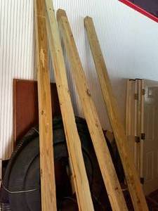 lot 1235 image: Treated 4 x4 posts