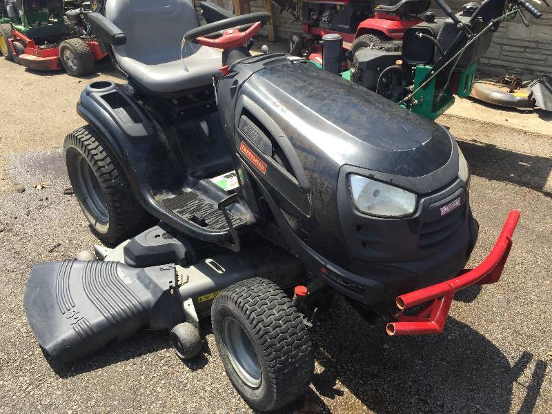lot 461 image: Craftsman 54 In. 26hp Kohler Turn Tight Hydrostatic Garden Tractor