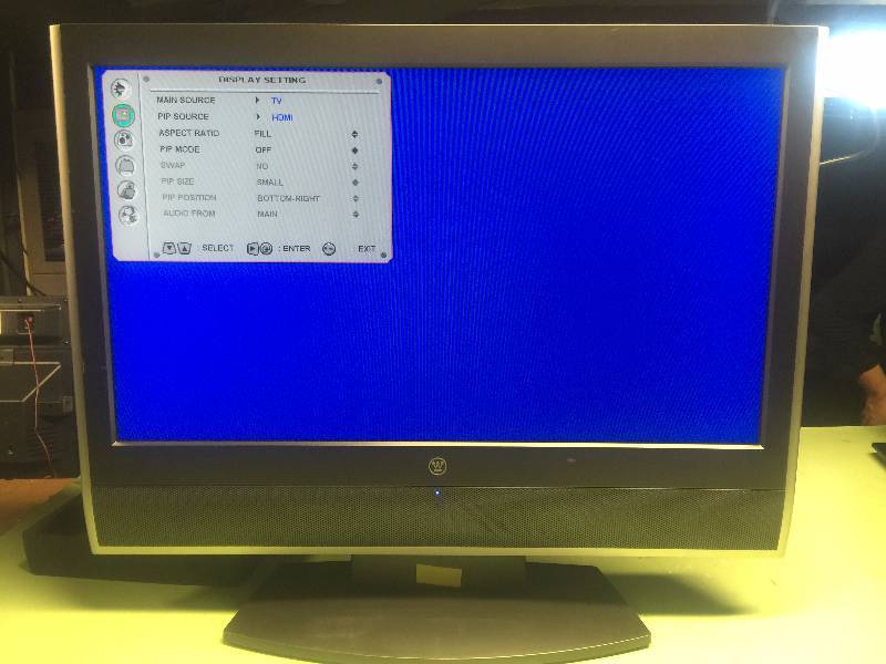 lot 1010 image: 27 WESTINGHOUSE HDTV