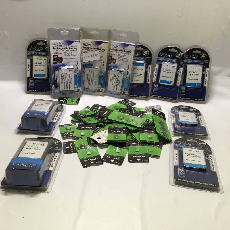 lot 1038 image: LOT OF MIX BATTERIES