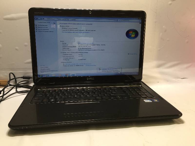 lot 1070 image: DELL INSPIRON N7110 WIN7 - 4GB - 500GBHDD  - INTEL