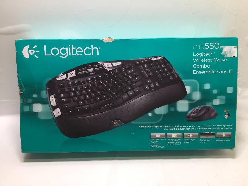 lot 1071 image: LOGITECH WIRELESS WAVE COMBO-MK550 KEYBOARD