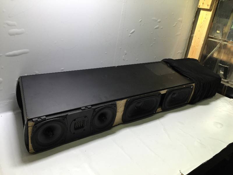 lot 1084 image: GOLDEN FAR TECHNOLOTYTRITONE TWO HIGH QUALITY AMPLIFIED WSUBWOFER