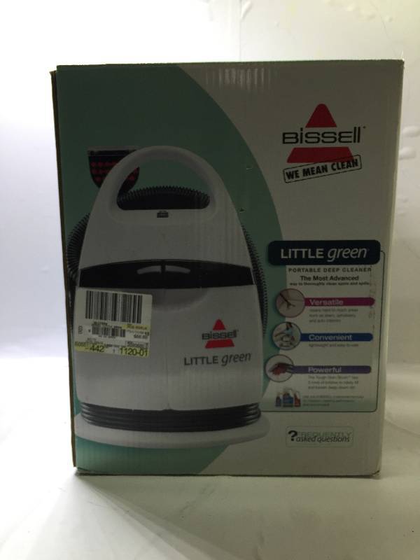 lot 1085 image: BISSELL PORTABLE DEEP CLEANER