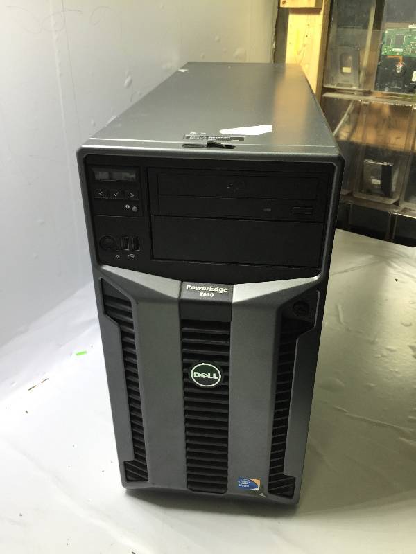 lot 1088 image: DELL POWEREDGE T610 SERVER 96GB OF MEMORY - 2X XEON PROCESSORS (WORKS)