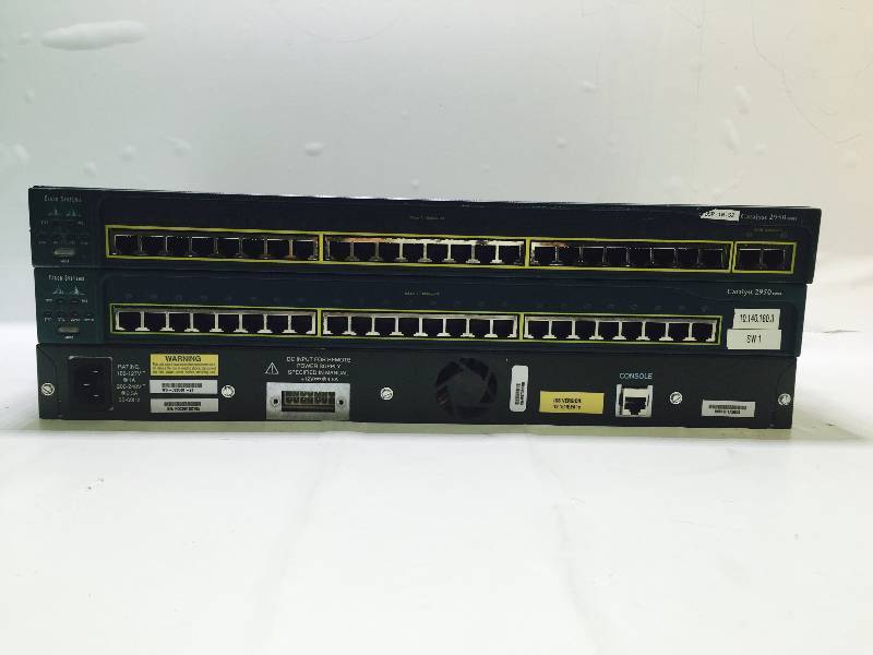 lot 1091 image: LOT OF 3  NETWORKING EQUIPMENT - WORKS - USED