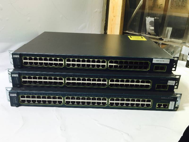 lot 1094 image: LOT OF 3  NETWORKING EQUIPMENT - WORKS - USED