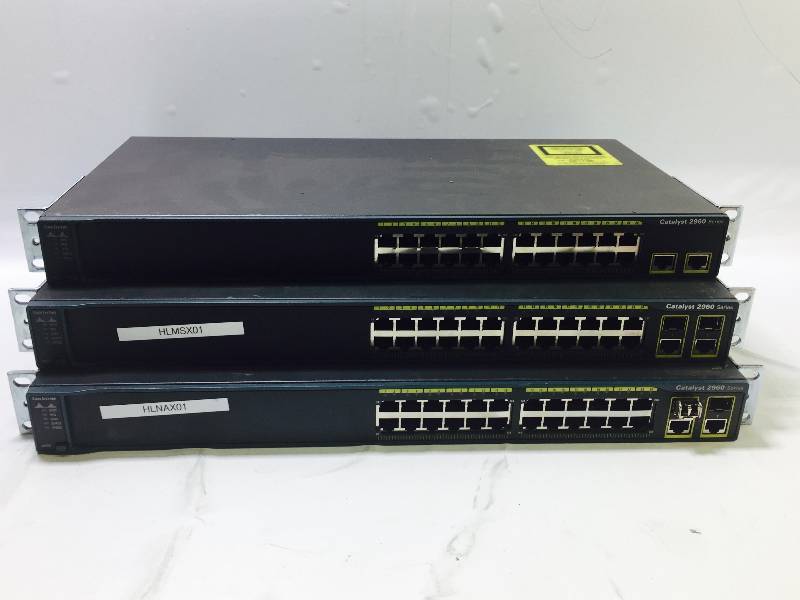 lot 1098 image: LOT OF 3  NETWORKING EQUIPMENT - WORKS - USED
