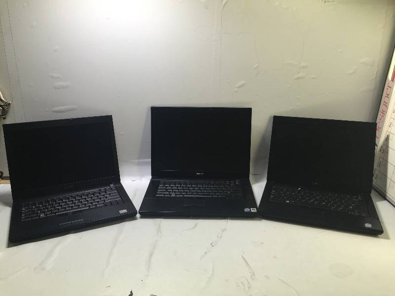 lot 1112 image: LOT OF 3 MIX LAPTOPS