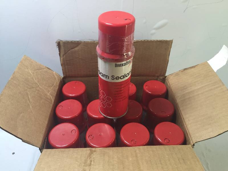 lot 1145 image: LOT OF 12 FOAM SEALANT