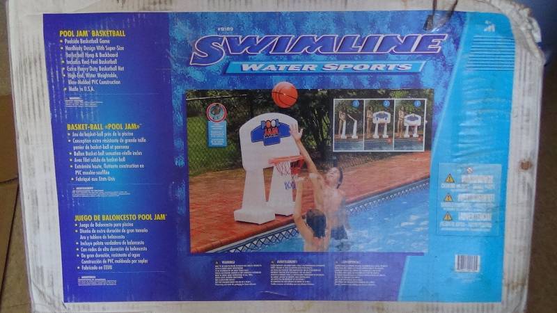 lot 2857 image: Swimline Pool Jam Combo Inground pools