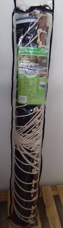 lot 3259 image: Santorini Premium Reversible Poly-cotton Hammock