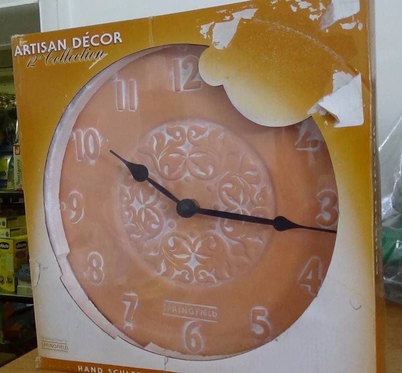 lot 3157 image: Springfield Clock IndoorOutdoor 12