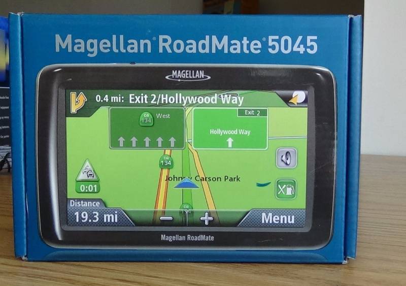 lot 3191 image: Magellan RoadMate 5045