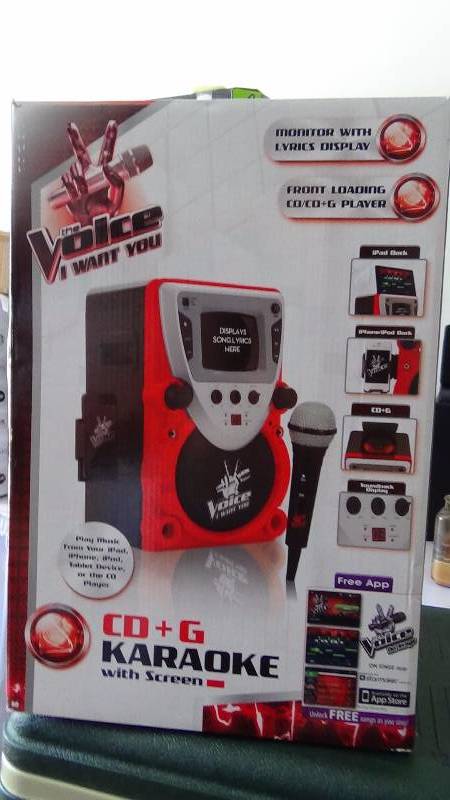 lot 3230 image: Sakar The Voice CDCDG All-In-One Karaoke Machine
