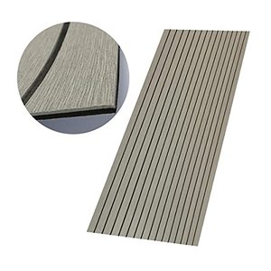 lot 19015 image: CHURERSHINING EVA Faux Teak Decking Sheet for Boat Yacht Marine Flooring Mat Non-Slip Mat Self-Adhesive Carpet 35.4 x94.5� First Generation