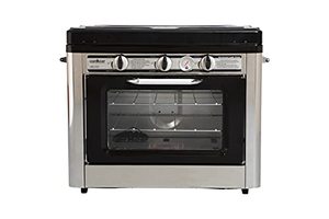lot 19127 image: Camp Chef Outdoor Camp Oven, Dimensions with handles 15 in. L x 25 in. W x 18 in. H