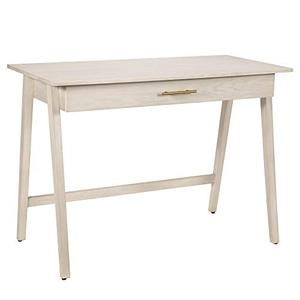 lot 19141 image: Ball & Cast Home Office Computer Desk 42W x 20D x 30H White Wash Set of 1