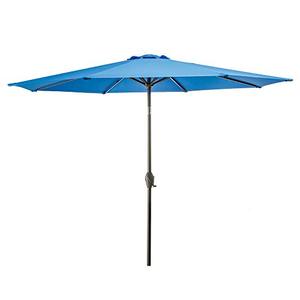 lot 19191 image: JIESSIWONG 2020 Patio Umbrella Lake Blue 10ft
