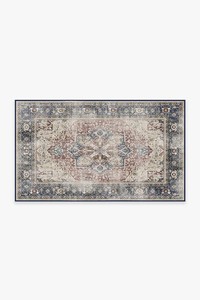 lot 19195 image: Kamran Royal Blue Rug 3x5