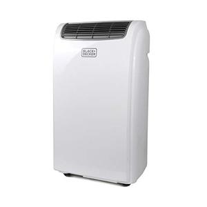 lot 19257 image: BLACKDECKER BPACT10WT Portable Air Conditioner with Remote Control, 10,000 BTU, Cools Up to 250 Square Feet, White. Tested and functional.