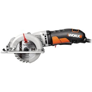 lot 19269 image: WORX Worxsaw 4-12-Inch Compact Circular Saw, WX429L