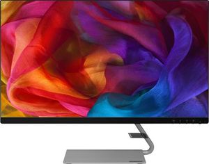 lot 19272 image: Lenovo - Q27q-10 27 IPS LED QHD FreeSync Monitor (DisplayPort, HDMI) - Black RETAIL$299.99