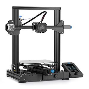 lot 19285 image: Official Creality Ender 3 V2 Upgraded 3D Printer Integrated Structure Design with Carborundum Glass Platform Silent Motherboard and Branded Power Supply RETAIL$319.99