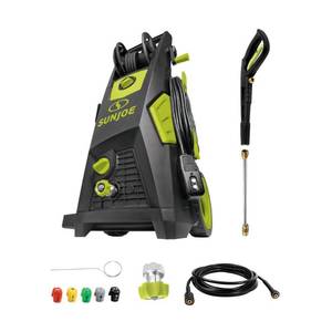 lot 19297 image: Sun Joe SPX3501 Brushless induction Electric Pressure Washer 2300-psi Max 1.48 Gpm Hose Reel RETAIL #269.99