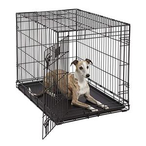 lot 19339 image: Life Stages LS-1636 Single Door Folding Crate for Intermediate Dogs(41 - 70lbs)