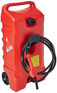 lot 19377 image: Scepter USA 6792 Duramax 14 Gallon Flo-N-Go Fuel Caddy, Red