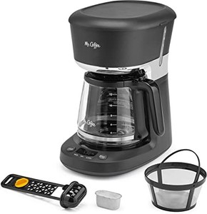 lot 19430 image: Mr. Coffee Bvmc-lmx120-a Programmable Coffee Maker Replacement Top Half
