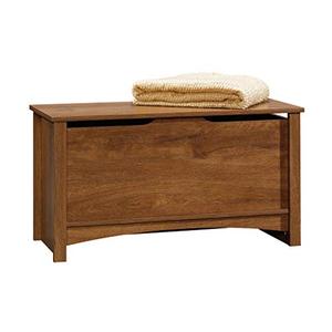lot 19486 image: Sauder Shoal Creek Storage Chest, Oiled Oak finish