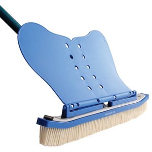 lot 19511 image: Wall Whale Classic 18 Inch Swimming Pool Wall Cleaning Brush w Nylon Bristles
