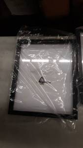 lot 19516 image: Americanflat 8x10 Black Picture Frame with Shatter-Resistant Glass - Displays 5x7 Photos with Mat and 8x10 Without Mat