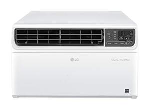 lot 19529 image: LG LW1019IVSM Energy Star 9,500 BTU 115V Dual Inverter Window Air Conditioner with Wi-Fi Control, 10000, White