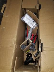 lot 3933 image: Razor E125 Motorized 24 Volt Rechargeable Battery Kids Electric Scooter in Black