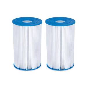 lot 3958 image: Summer Waves - Replacement Type B Pool and Spa Filter Cartridge (2 Pack)