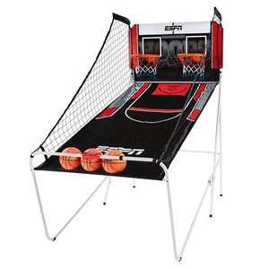 lot 3965 image: ESPN Indoor 2 Player Hoop Shooting Basketball Arcade Game w Scoreboard & Balls