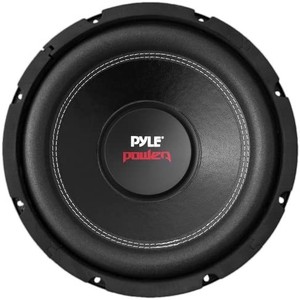 lot 3993 image: Pyle Car Subwoofer Audio Speaker - 8in Non-Pressed Paper Cone, Black Plastic Basket, Dual Voice Coil 4 Ohm Impedance, 800 Watt Power and Foam Surround for Vehicle Stereo Sound System - PLPW8D