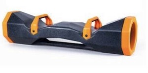 lot 4012 image: Surge Storm 40-Lb Water-Filled Home Workout Weight Tube, BlackOrange