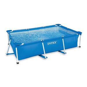 lot 4064 image: Intex - Rectangular Frame Above Ground Pool