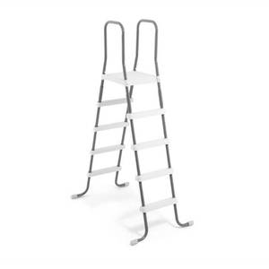 lot 4073 image: Intex - Steel Frame Above Ground Swimming Pool, Pool Entry Step Ladder