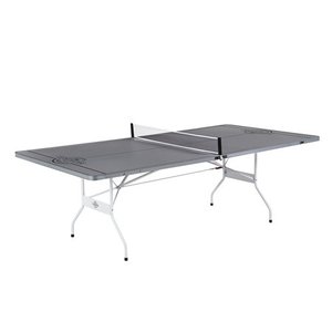 lot 4085 image: Lancaster Indoor Portable Aluminum Folding Table Tennis Ping Pong Game Table
