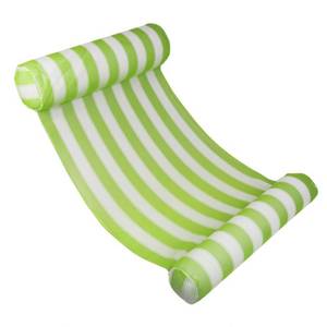 lot 4098 image: Poolmaster Green Water Hammock Lounger