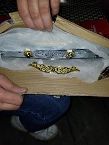 lot 4169 image: Alpine Cuisine Elegant 2 Piece Serving Tray Set with Gold Plated Bottom, Silver