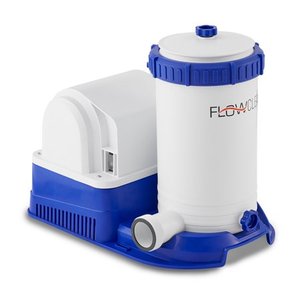 lot 4259 image: Bestway 58392E Flowclear 2500 GPH Above Ground Swimming Pool Water Filter Pump