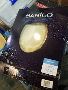 lot 4264 image: Sanilo Round Toilet Seat Wide Choice Of Slow Close Toilet Seats Molded Wood S...