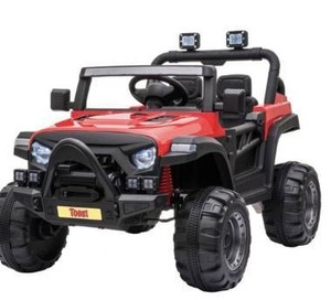 lot 4382 image: TOBBI 12V Kids Electric Battery-Powered Ride On Toy SUV Truck Car, Red